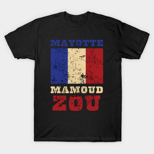 Flag of Mayotte T-Shirt by KewaleeTee